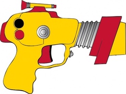 Laser Ray Gun clip art Thumbnail