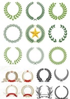 Laurel Wreaths pattern design Thumbnail