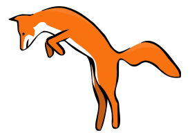 Leaping Red Fox Thumbnail