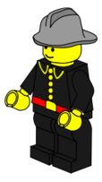 LEGO Town -- fireman Thumbnail