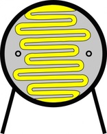 Light Dependant Resistor Ldr clip art