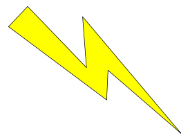 Lightning yellow with black outline Thumbnail