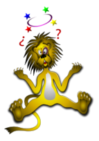 Lion with Black Eye Thumbnail