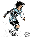 Lionel Messi Vector Image Thumbnail