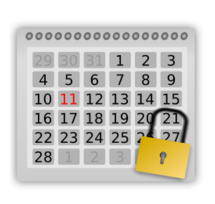 Locked Calendar Thumbnail