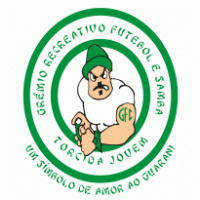 Logo da TJG (Torcida Jovem Guarani) - Jovem Gua