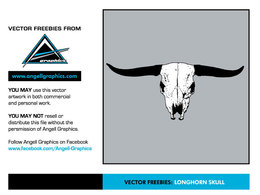 Longhorn Skull Vector Thumbnail