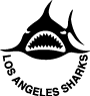 Los Angeles Sharks Vector Logo Thumbnail