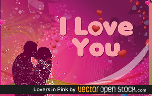 Lovers in Pink Thumbnail