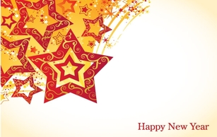 Lunar New Year Theme Vector turntable star material Thumbnail