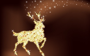 Magic christmas reindeer Thumbnail