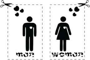 Man and woman symbol