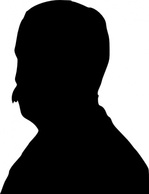 Man Silhouette clip art