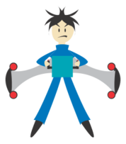 Man with jet pack Thumbnail