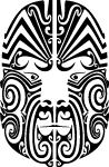 Maori Face Vector Image Thumbnail