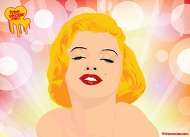 Marilyn Monroe Vector Thumbnail