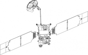 Mars Global Surveyor clip art Thumbnail