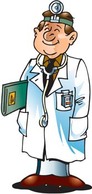 Medical person vector 1