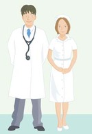 Medical person vector 8