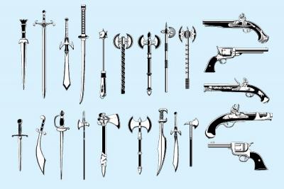 Medieval Weapons Vector Pack Thumbnail