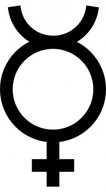 Mercury Symbol clip art Thumbnail