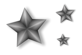 Metal Stars with Transparency Thumbnail
