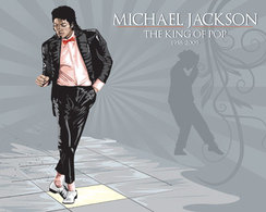 Michael Jackson Vector Illustration Thumbnail