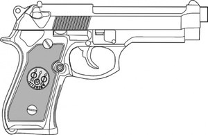 Mm Gun clip art