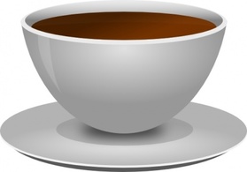Mokush Realistic Coffee Cup Front D View clip art Thumbnail