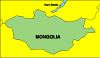 Mongolia Vector Map