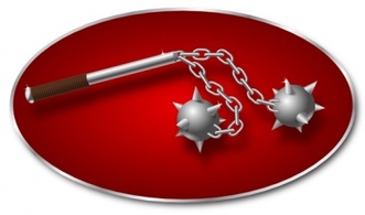 Morning Star Weapon clip art