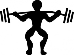 Motudo Powerlifting clip art