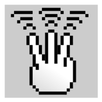 MultiTouch-Interface Pixel-theme 3-fingers-Triple-Tap Thumbnail
