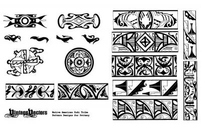 Native American Vector Patterns Thumbnail