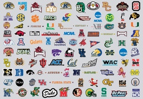 NCAA Basketball Logos Thumbnail