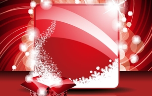 New Year Greeting Card and Gift Box Template Thumbnail
