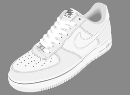 Nike Air Shoes Vector Thumbnail
