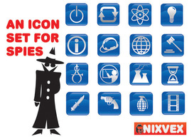 NixVex Icons for Spies Free Vectors Thumbnail