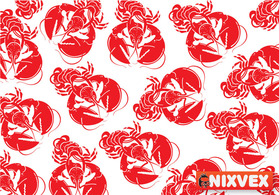 NixVex Lobster Free Vector Thumbnail