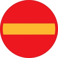 No Entry clip art