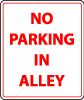 No Parking In Alley Thumbnail