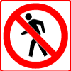 No Pedestrians Thumbnail