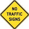 No Traffic Signs