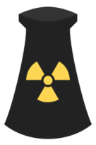 Nuclear Power Plant Icon Symbol 3 Thumbnail