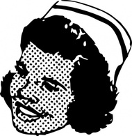 Nurse Head clip art Thumbnail