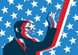 Obama Grunge Vector Thumbnail