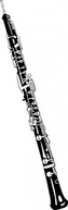 Oboe clip art Thumbnail