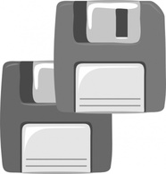 Old Computer Floppy Storage Hardware Disks Diskette Thumbnail