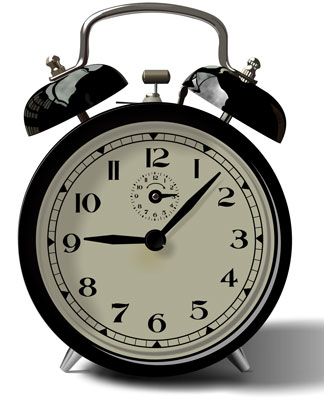 Old Fashioned Vector Clock Thumbnail