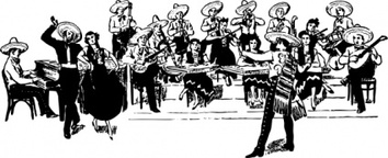 Orchestra Tipica clip art Thumbnail